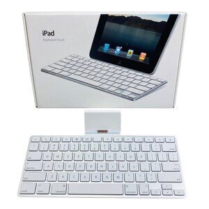 Apple iPad Keyboard Dock Model A1359 MC533LL/B for 1st 2nd 3rd Generation EUC